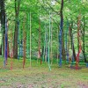 1 - Installation . The Sound of Colours, 2013. Anodized aluminum cast. 2x7x5 mts.